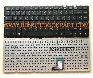 Asus Keyboard คีย์บอร์ด A401 A401L K401 K401L K401LB  K401UB  ภาษาไทย อังกฤษ